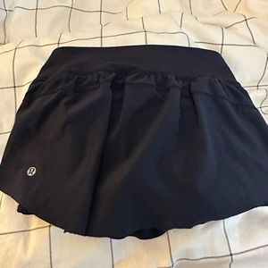 lululemlon Court Rival High-Rise Skirt in navy